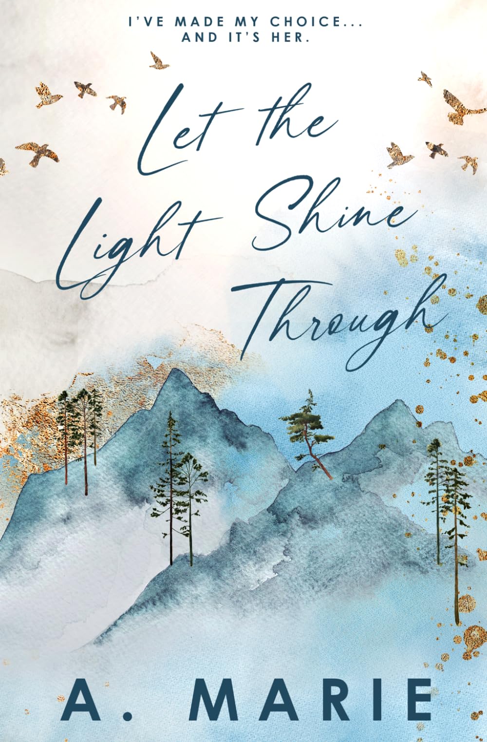 Let The Light Shine Through Alternate Cover Edition: New Adult Sports Romance Standalone