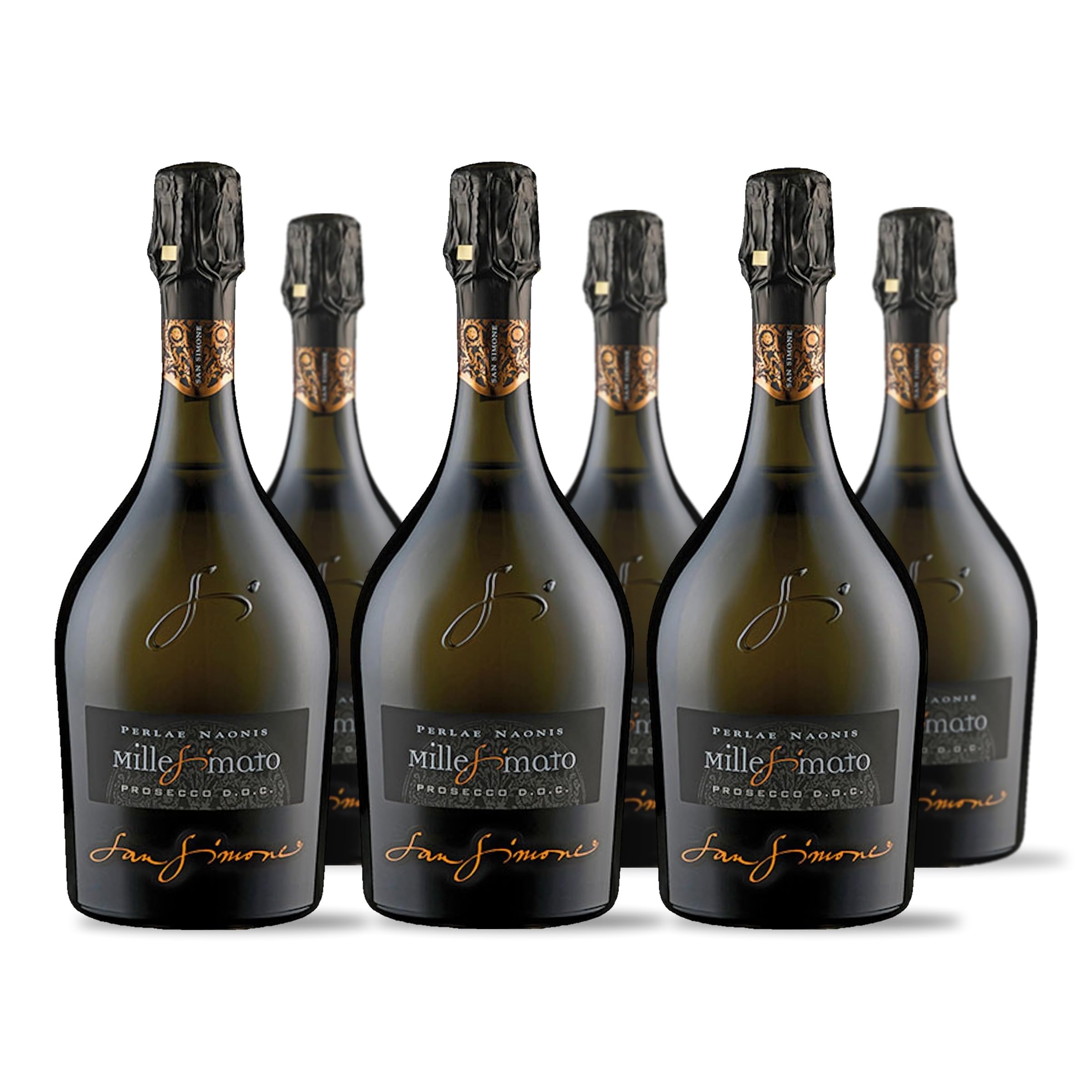Gino Brisotto 2022/2024 Millesimato Prosecco Spumante Brut (6 x 0,75 l) inkl. weine.de-DropStop