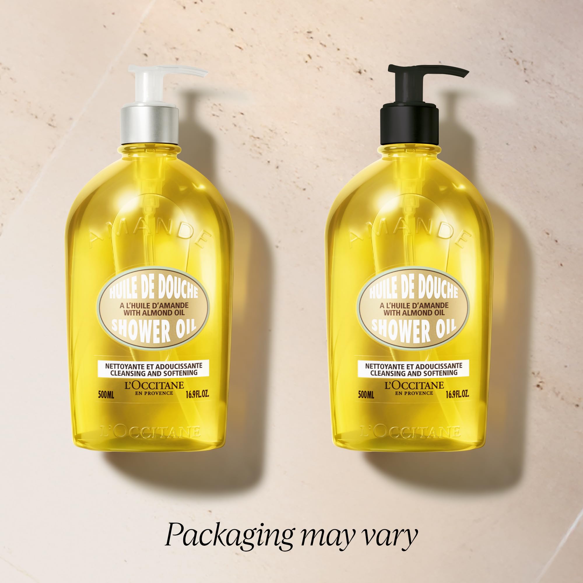 L'Occitane Migdałowy olejek pod prysznic, 500 ml
