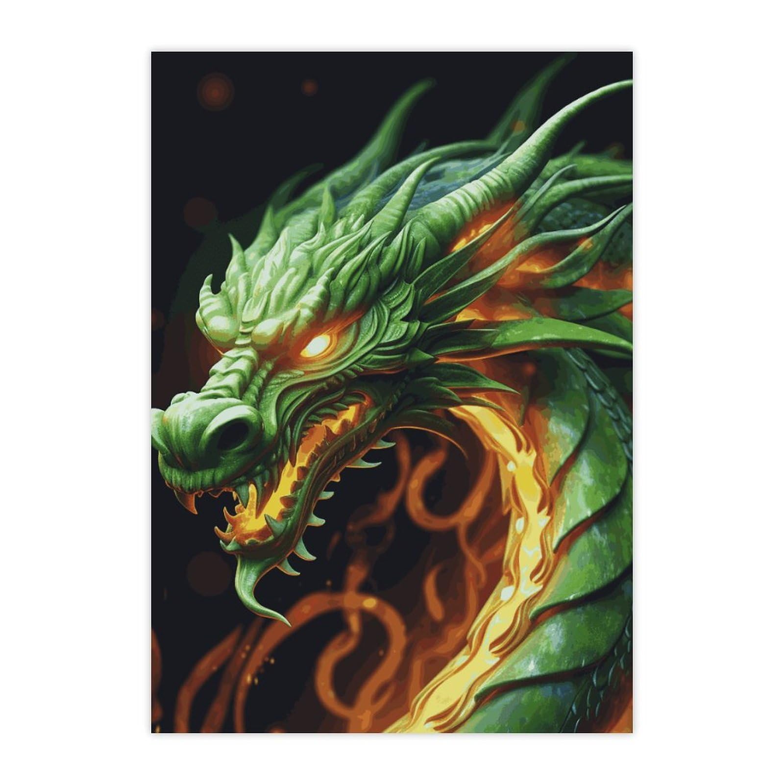 Stickers dragon chinois amusants pour égayer votre espace de travail nomade