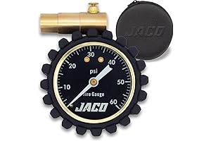 JACO MBX-60 Presta Tire Pressure Gauge for Bikes
