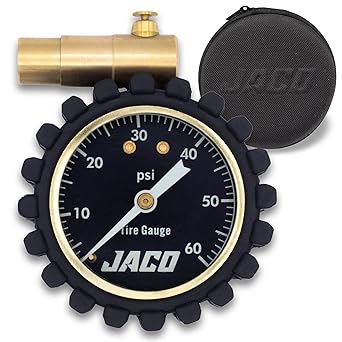 JACO MBX-60 Presta Tire Pressure Gauge for Bikes (Max 60