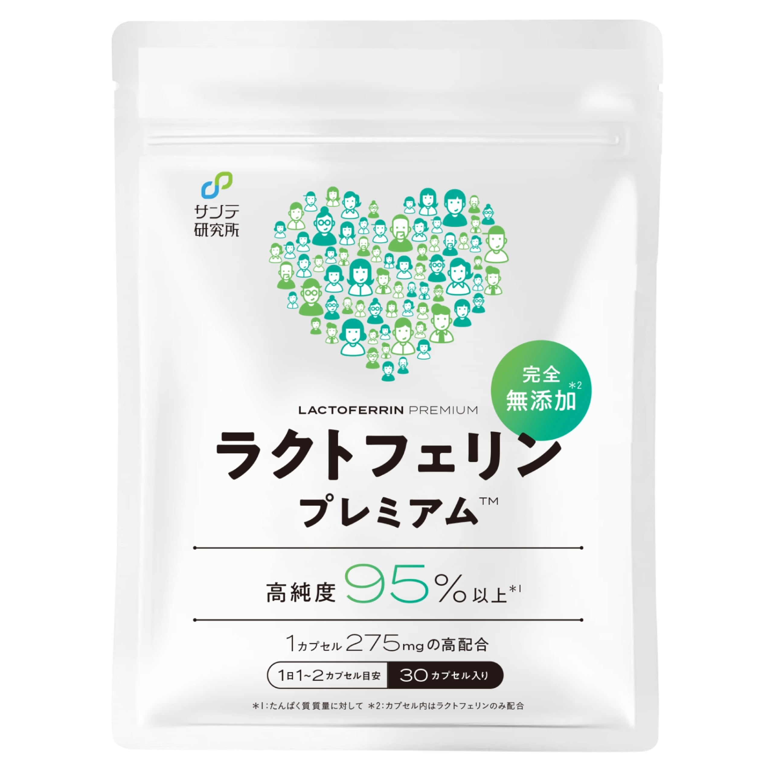 株式会社サンテ研究所 サンテ研究所 ラクトフェリン 完全無添加 腸溶性