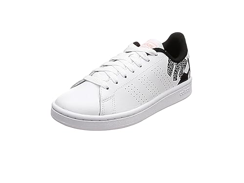 Amazon アディダス スニーカー アドバンコート Ig047 レディース フットウェアホワイト フットウェアホワイト シグナルコーラル Eh1112 24 Cm Adidas アディダス スニーカー