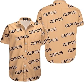 Chicken Print Hawaiian Shirt, Tropical Rooster Casual Button Shirt, Summer Gifts, Birthday Gifts