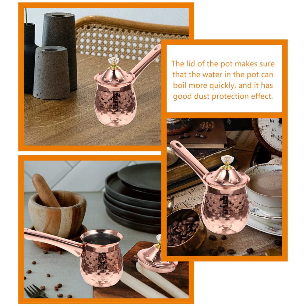 Turkish Coffee Pot Cezve Ibrik - Retro Stovetop Brewer For Traditional Coffee