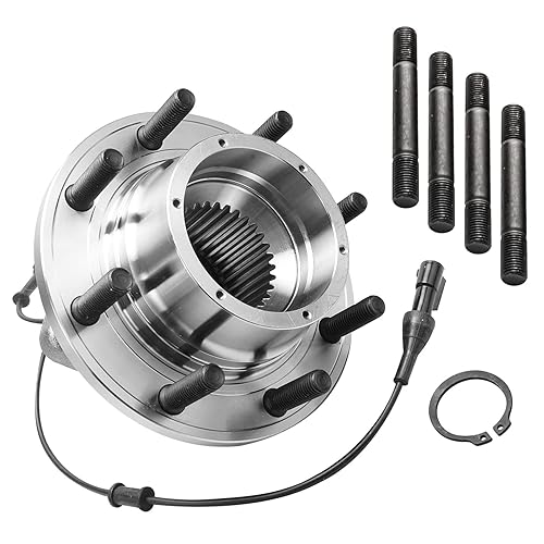 Miniatura 706 de Detroit Axle - Conjunto de cubo de rodamiento de rueda delantera para Nissan Altima 02-06 (3.5L V6)/Maxima 00-08, INFINITI I30 00-01/I35 02-04 5