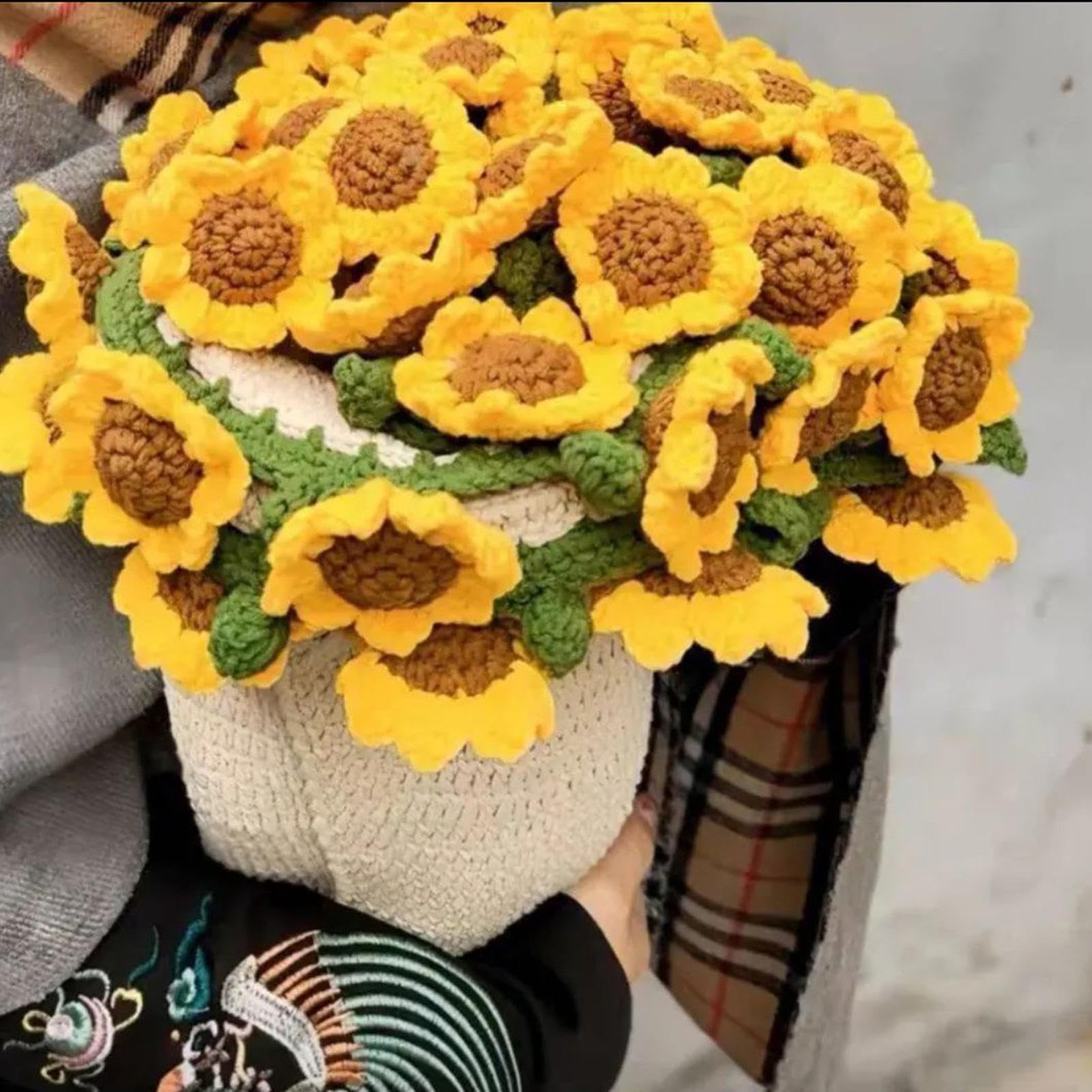 Coperta In Pile Morbida Floreale 200x150 Cm - Girasoli E Cardinali - Perinsto - 2
