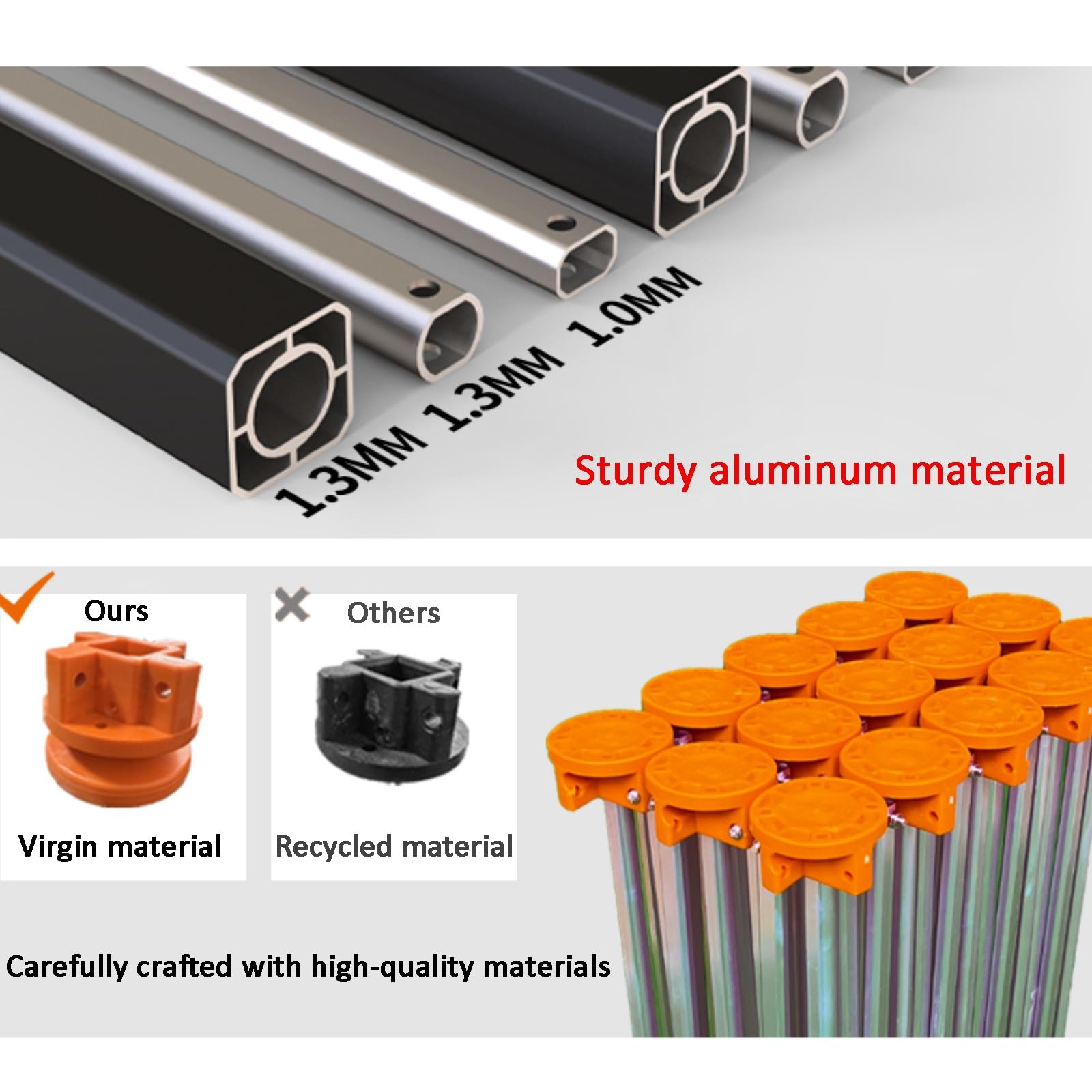 Banco de trabajo plegable resistente con caballete de metal, capacidad de carga de 200 a 500 kg, portátil y no requiere montaje, ideal para construcción y carpintería, mesa de trabajo móvil (10 patas)