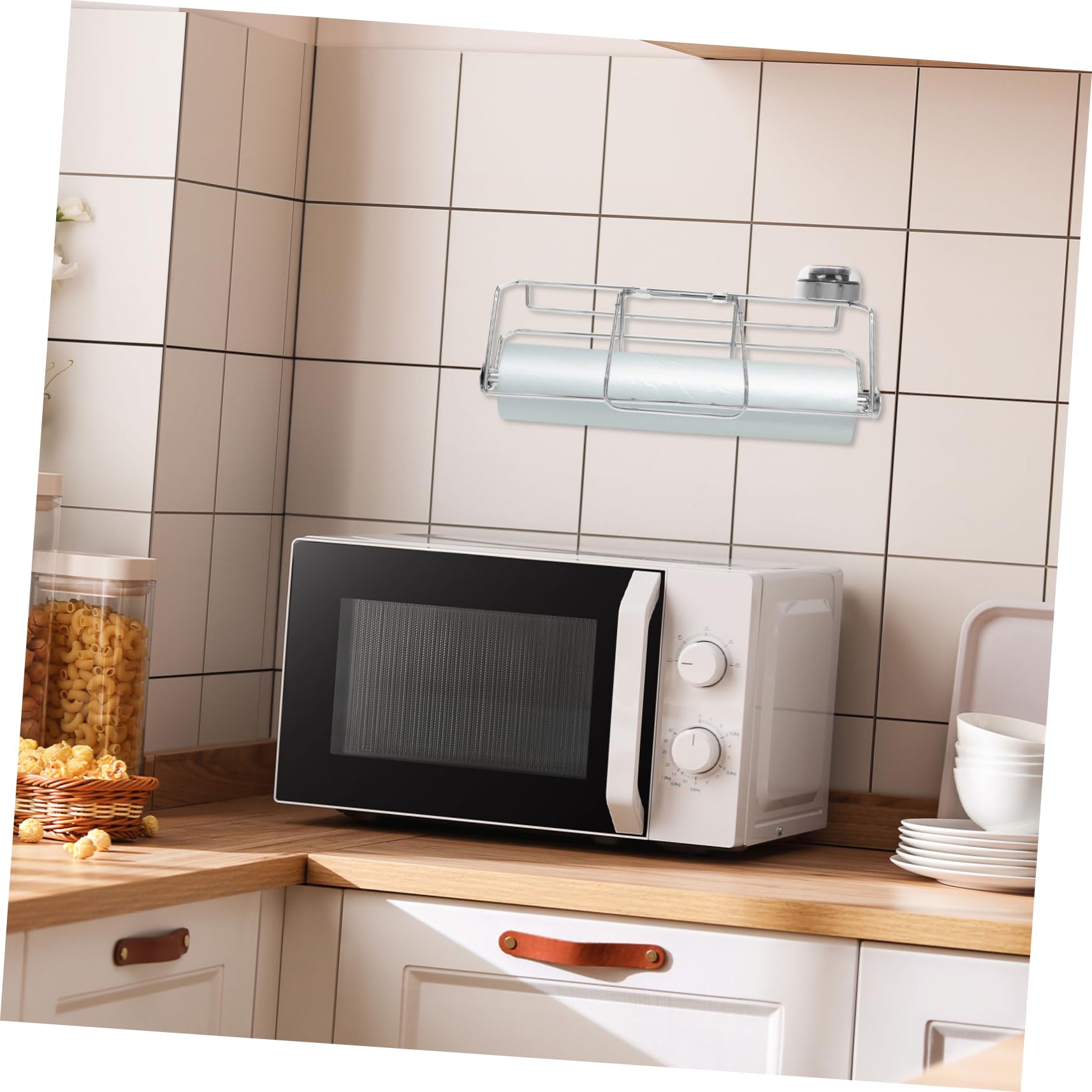 Ciieeo Soporte Para Dispensador De Bolsas Almacenamiento De Compras Colgante Acero Inoxidable