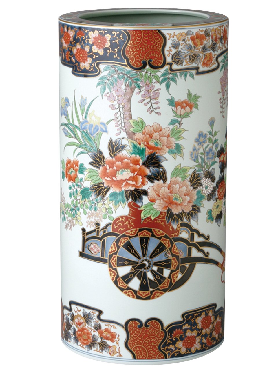 弥左ヱ門　有田焼　傘立　花器　壺　大型　伝統工芸　和モダン⁠ Amazon｜山下工芸(Yamashita kogei) 弥左ヱ門 有田焼 傘立て かさたて