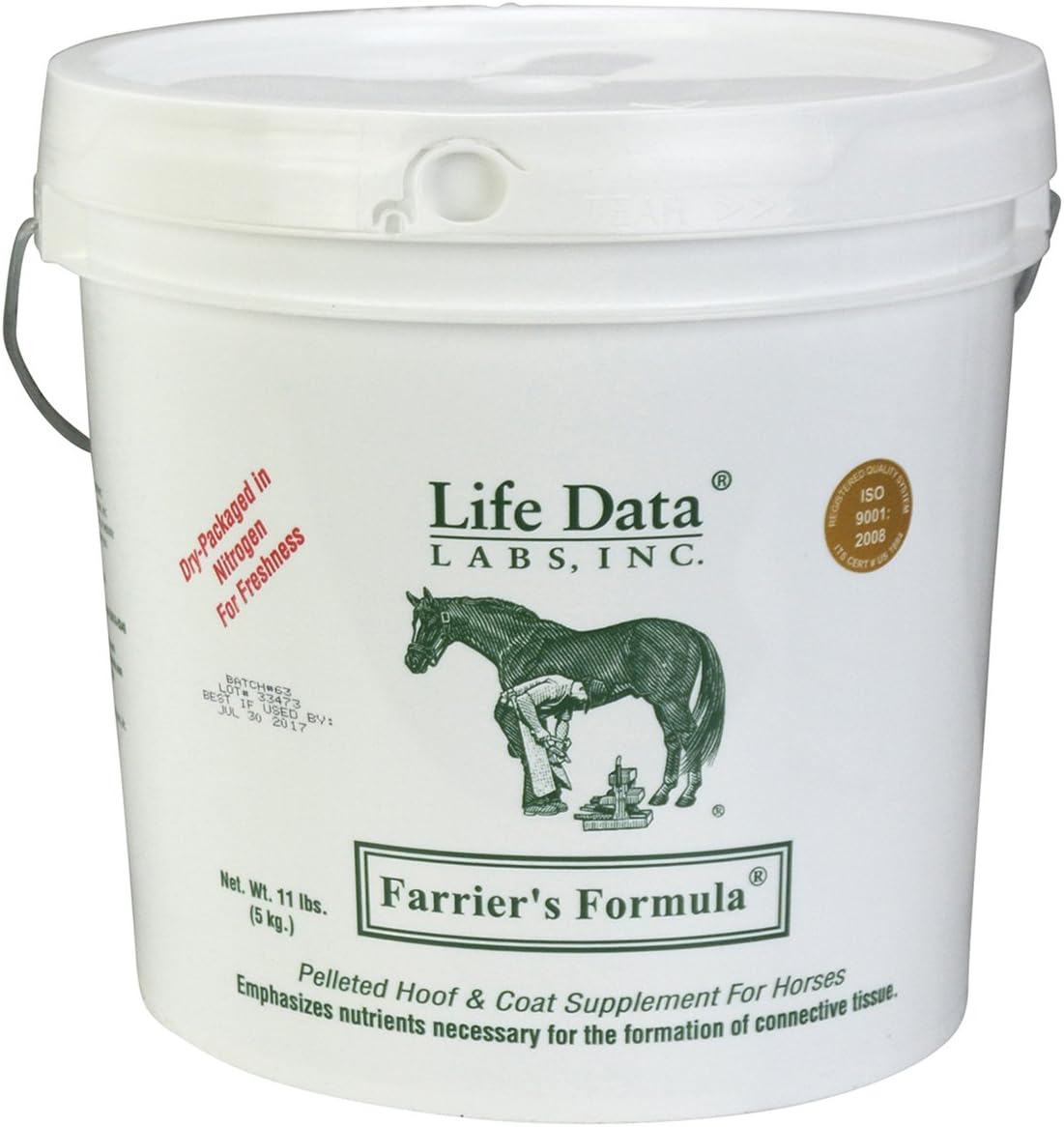 FARRIERS FORMULA 11LB PAIL