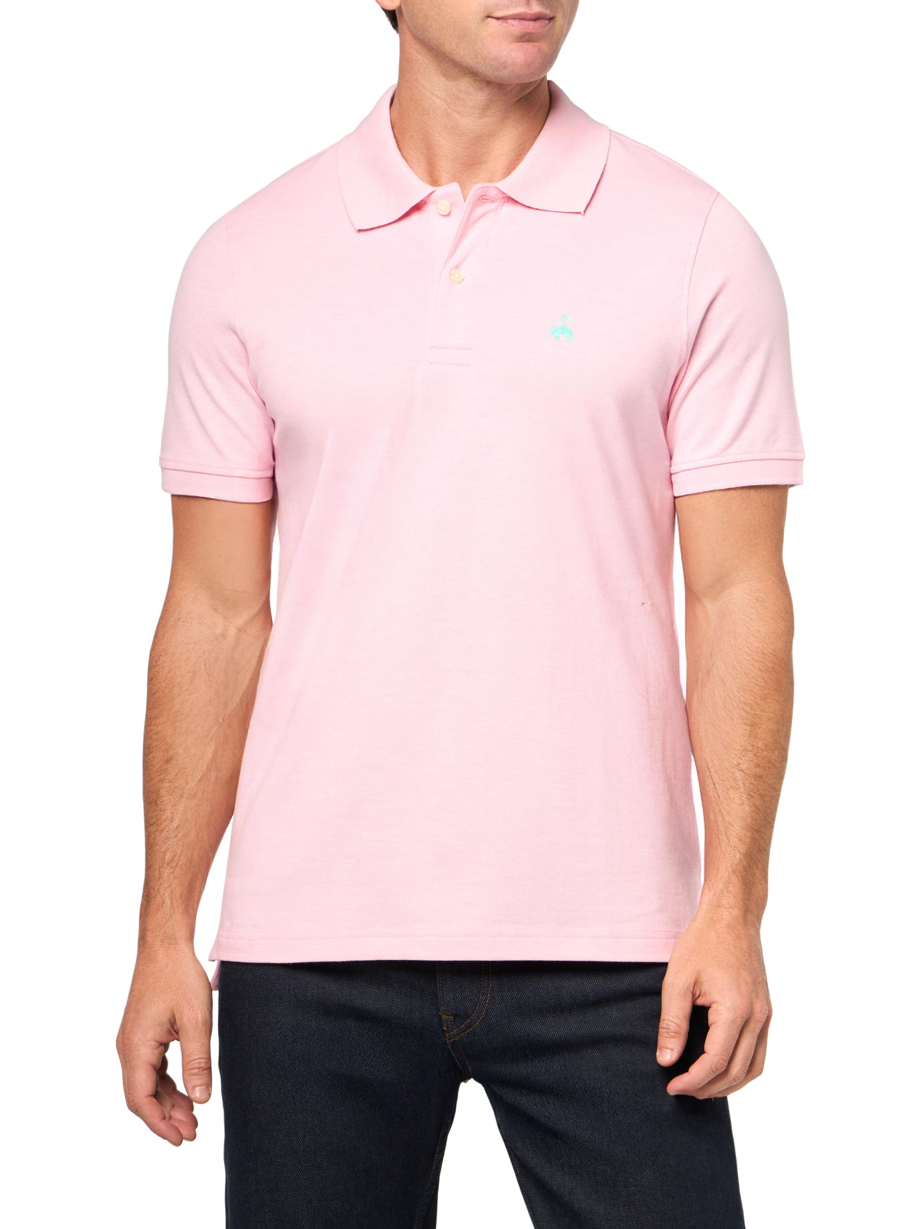 KNT Supima Stretch Pique GF Polo SF Pink Heather