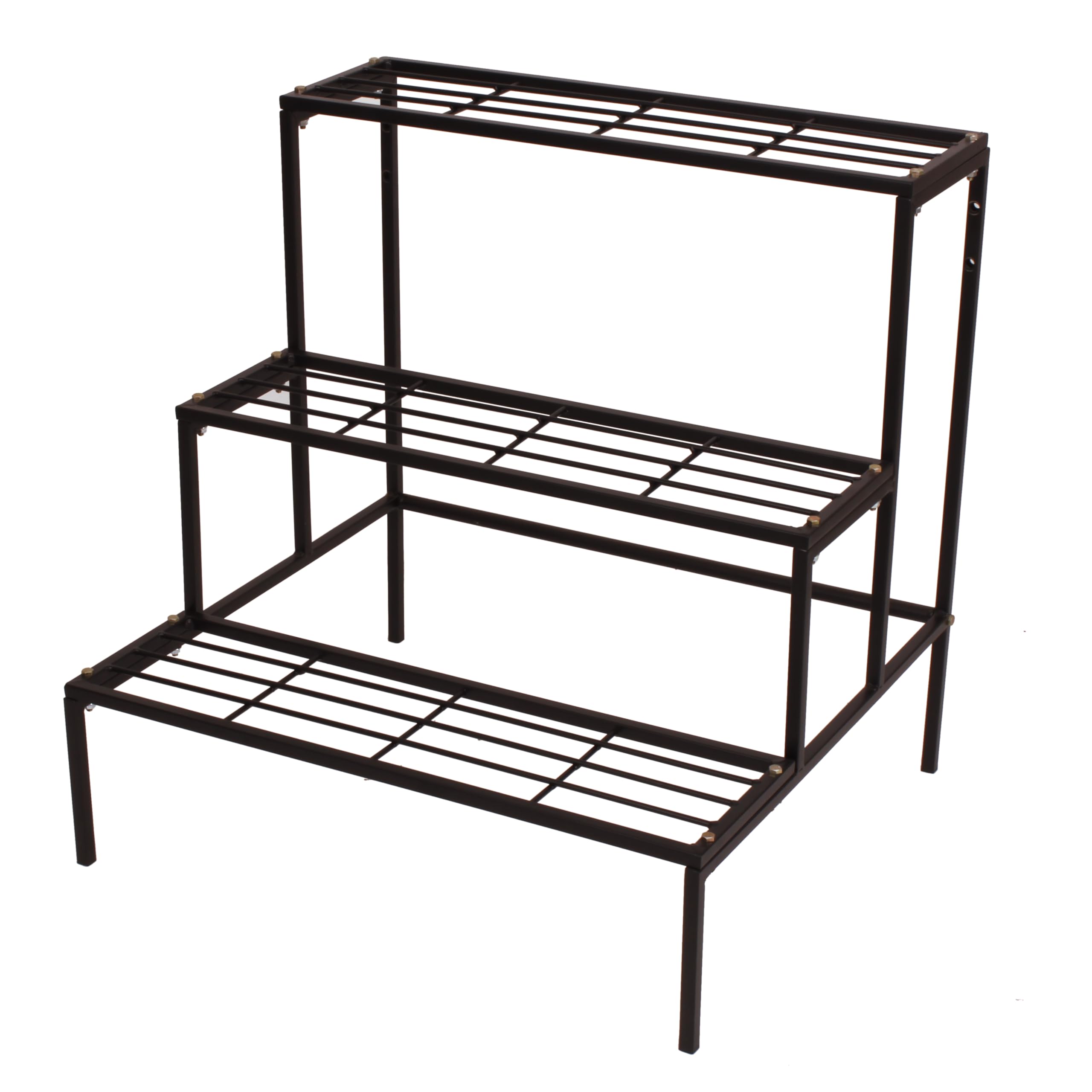 D&V Engineering 3-Tier Planter Stand for Balcony, Metal Flower Pot Rack for Home & Garden, Easy Assembly, Strong Bearing Capacity, Perfect for Balcony, Patio, and Outdoor Use-image-12