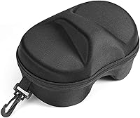 Vista 1 de OASISGUEST Sailupxinyuan - Funda portátil para máscara de buceo, caja de almacenamiento para gafas de buceo, estuche protector (negro)