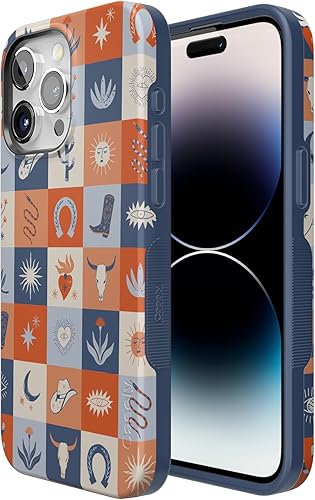 Vista 1013 de Casely Funda para iPhone 15 Pro Max Jardín Secreto Flores mixtas Funda atrevida Compatible con MagSafe y botón de acción Secret Garden