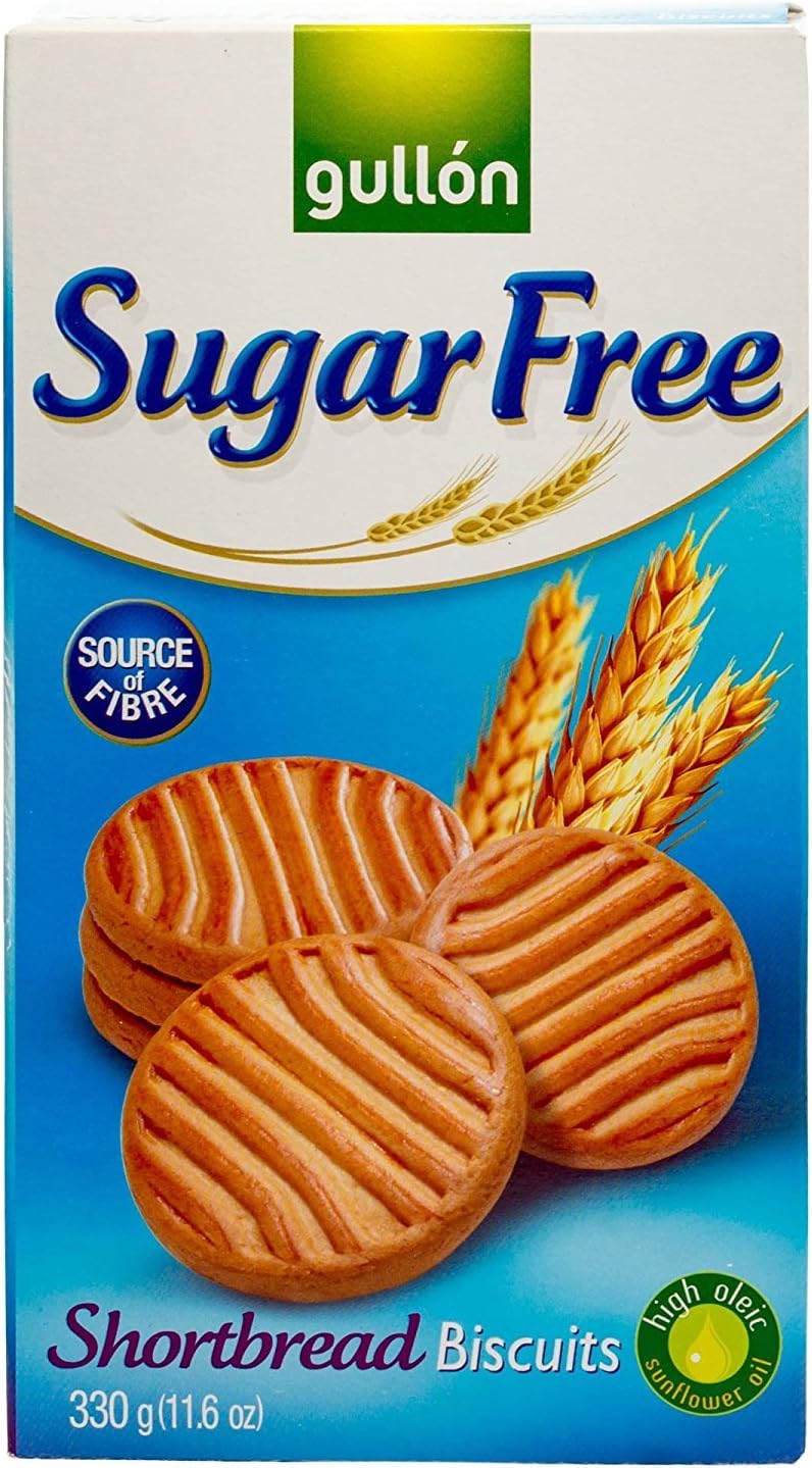 Gullon Cookie SF Shortbread Cookies, 11.63 Ounce, 330 Gram (1 Pack)