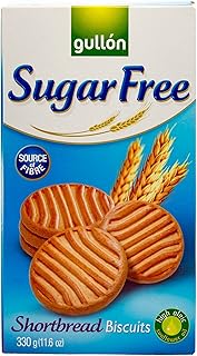 Gullon Cookie SF Shortbread Cookies, 11.63 Ounce, 330 Gram (1 Pack)