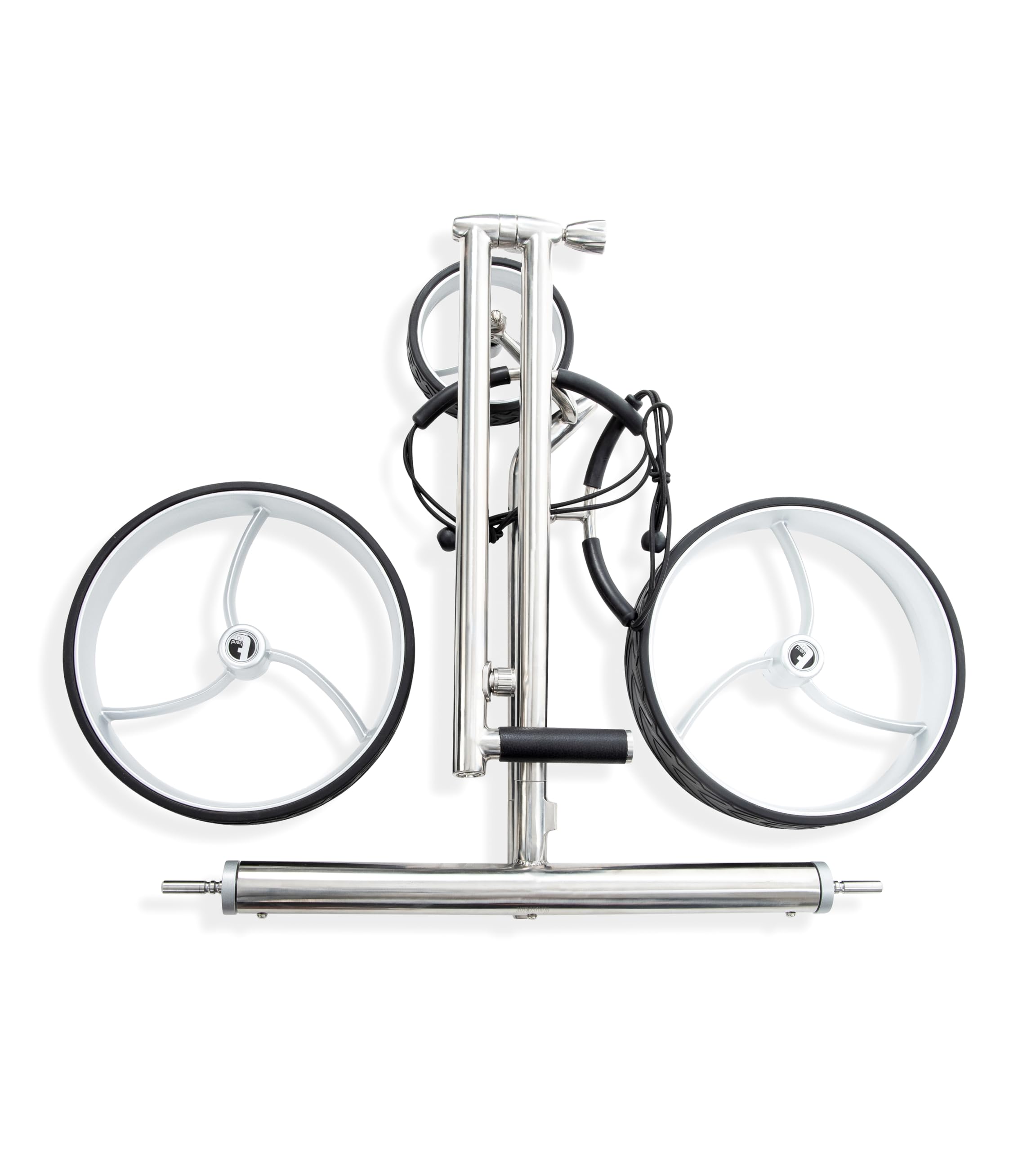 Elektro Golf Trolley Walker S, Edelstahl, Lithium Akku, Bergabfahrbremse, Rückwärtsgang