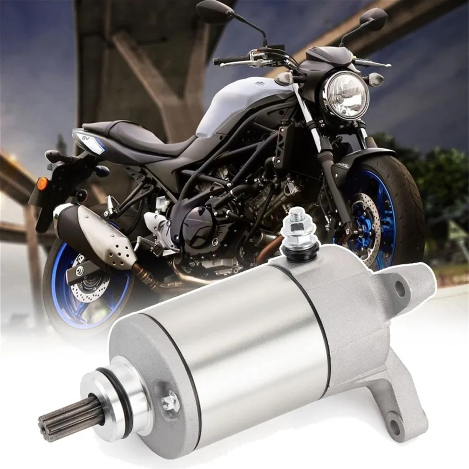 Motorino avviamento Per Suzuki SV400 SV650 SFV650 DL650 V-Strom VZ800 31100-19F00 31100-48E00 Motorino Avviamento Del Motociclo