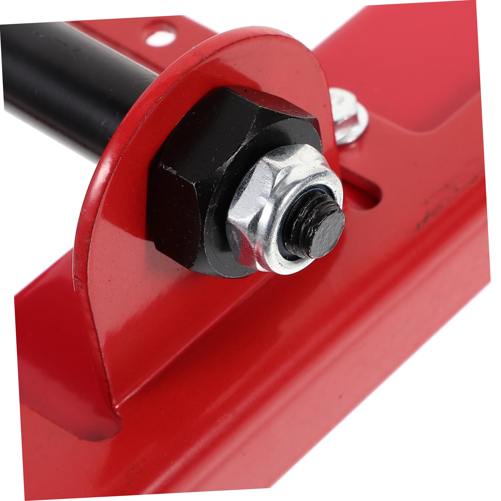 Mini Guida Verticale per Motosega Set Regolabile in Acciaio | Rosso, Installazione Semplice, Facile da Trasportare, per Falegnami e Carpentieri