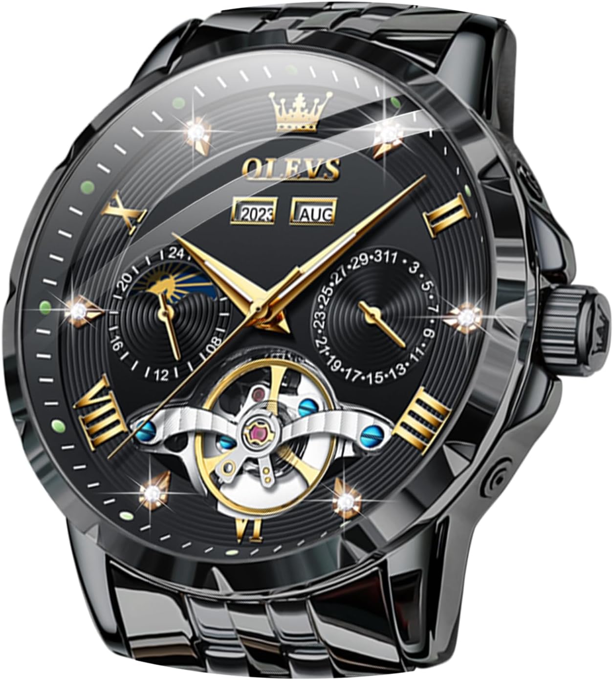 OLEVS Automatic Watches for Men Self Winding Philippines Ubuy - Main Image
