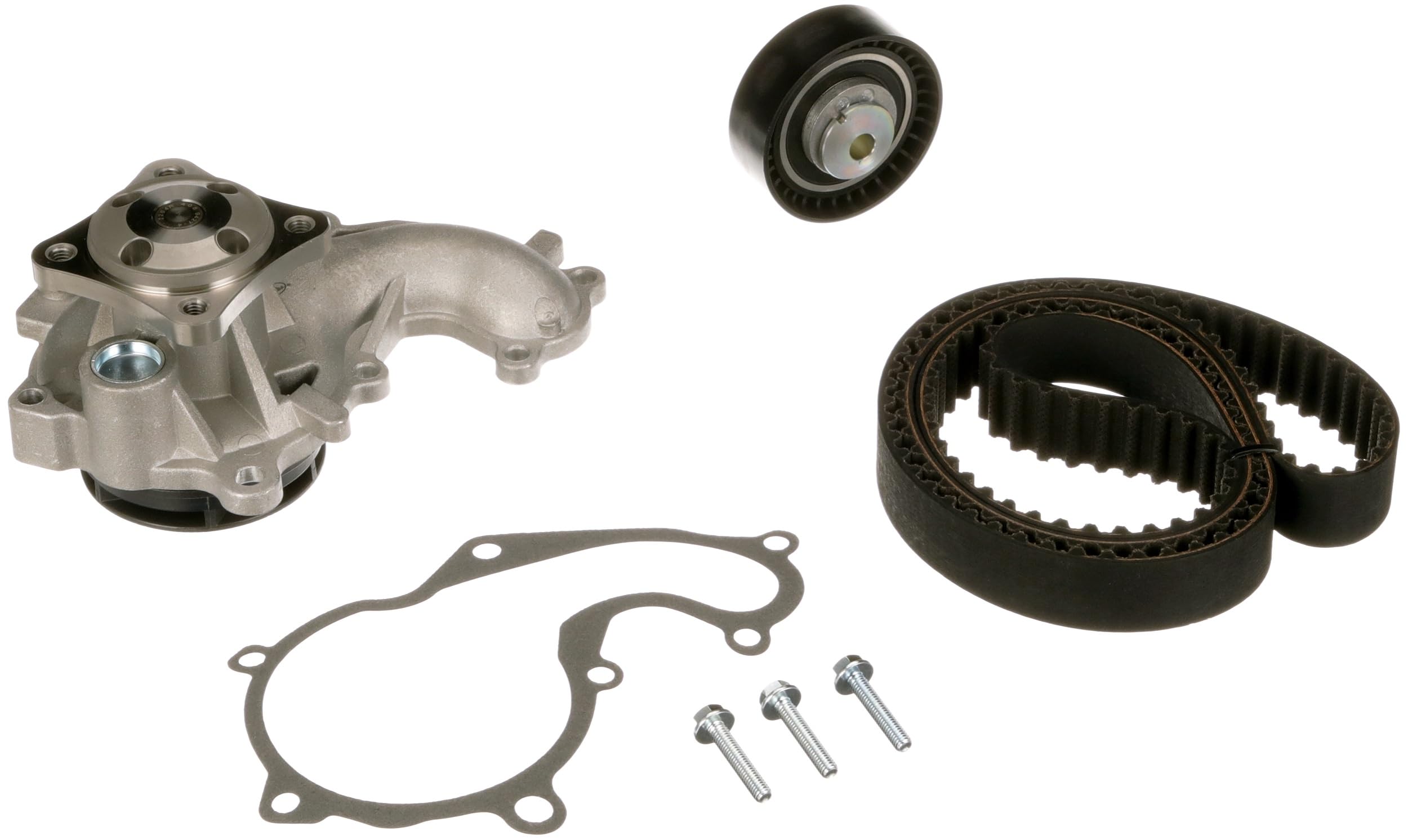 GATES KP15541XS Kit cinghia distribuzione pompa acqua N° denti: 91 20 mm con pompa acqua Compatibilità con FORD Focus II Hatchback DA, HCP, DP C-MAX DM2 S-MAX WA6 Focus C-Max DM2 FOCUS DAW, DBW | Compatibile con: FORD C-MAX, FIESTA IV, FIESTA Kasten/Großr