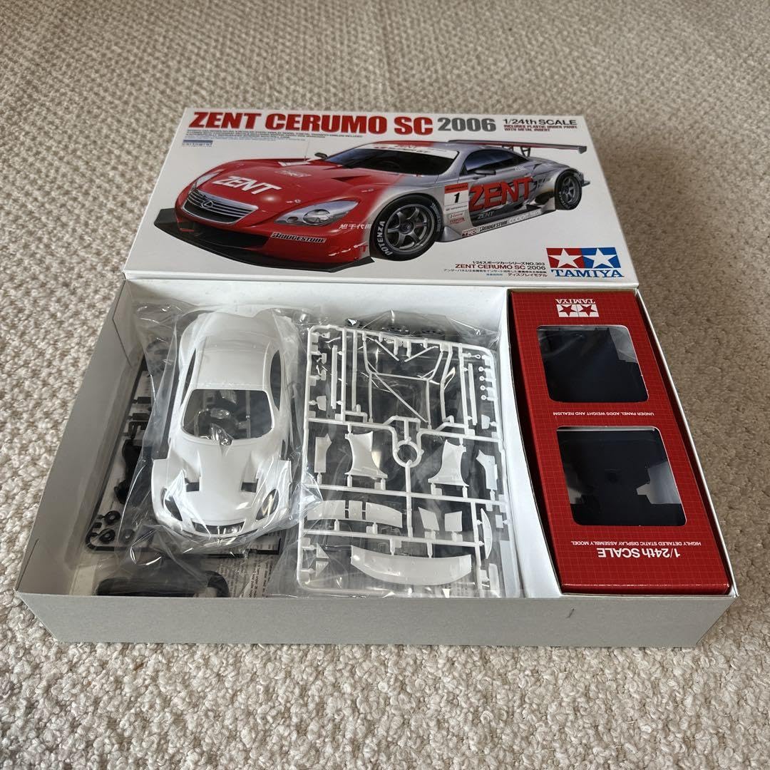タミヤ 1/24 ZENT SERUMO SC 2006 ZENT セルモ SC (プラモデル) - ホビーサーチ カーモデル