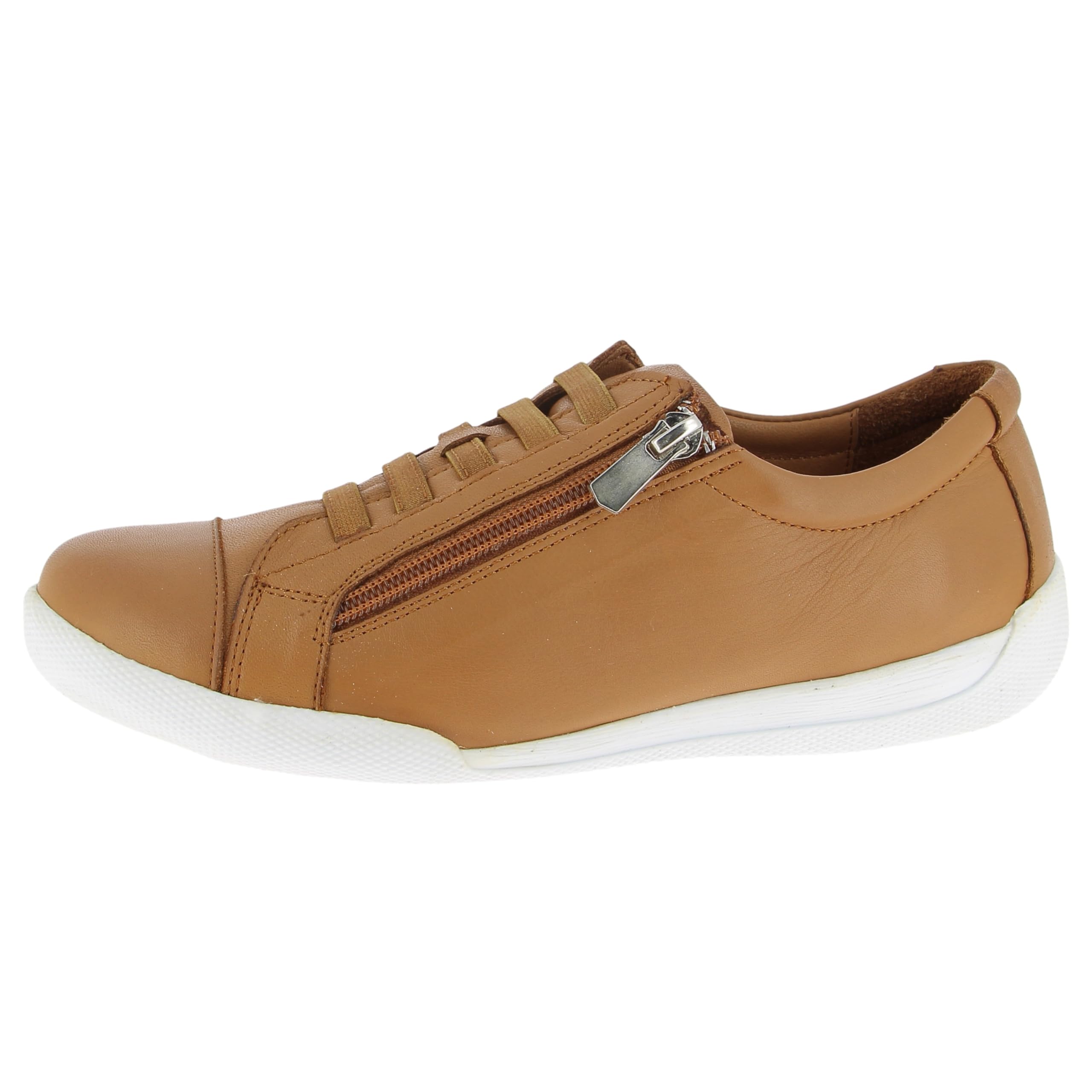 Andrea Conti Women's Low Top Trainers, Brandy, 36 EU, Brandy, 4 UK