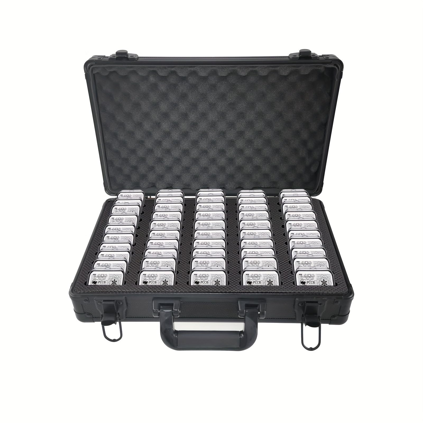 Porte-pièces de monnaie anti-choc valise à monnaie pour dalles PCGS