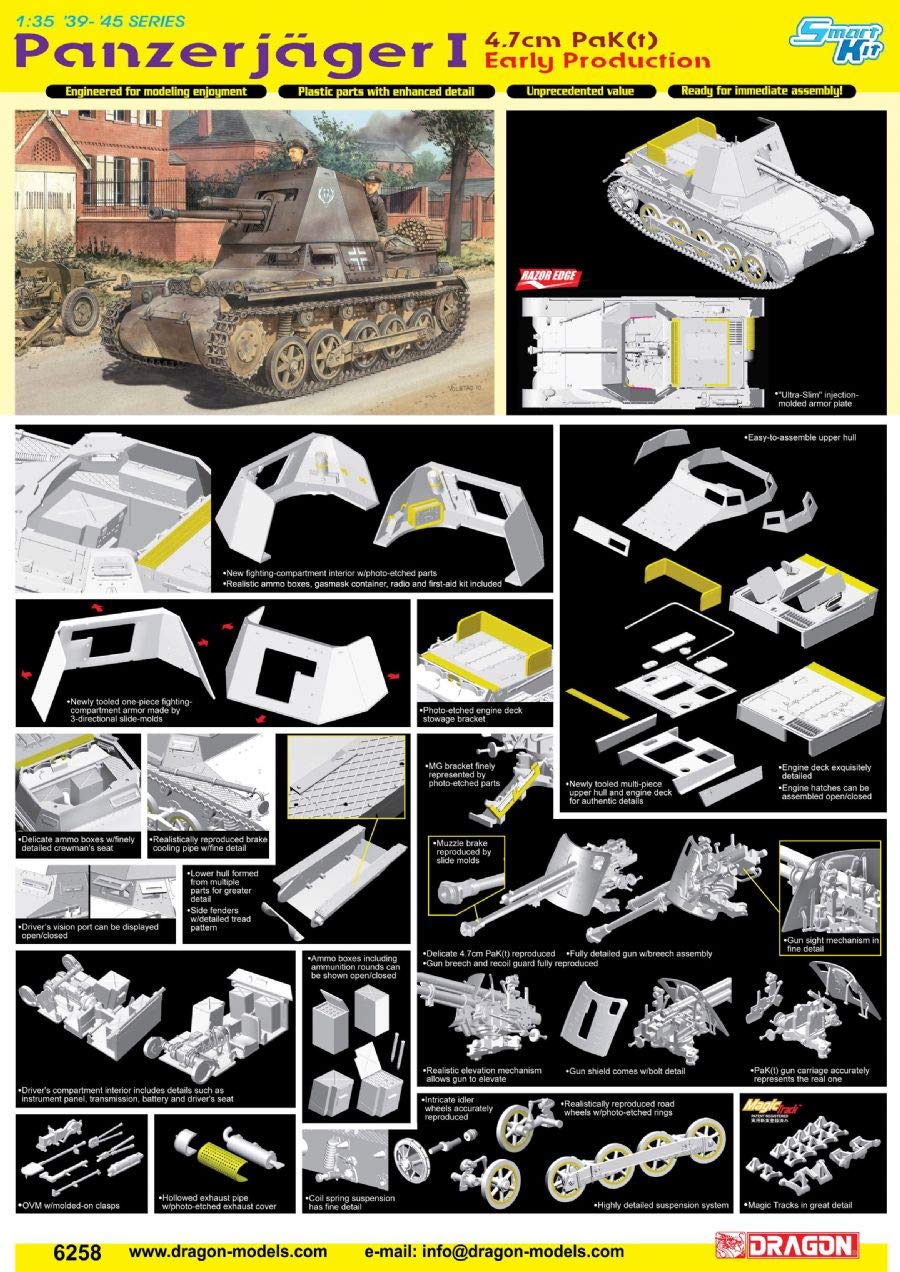 Amazon | プラッツ 1/35 第二次世界大戦 ドイツ軍 I号対戦車自走