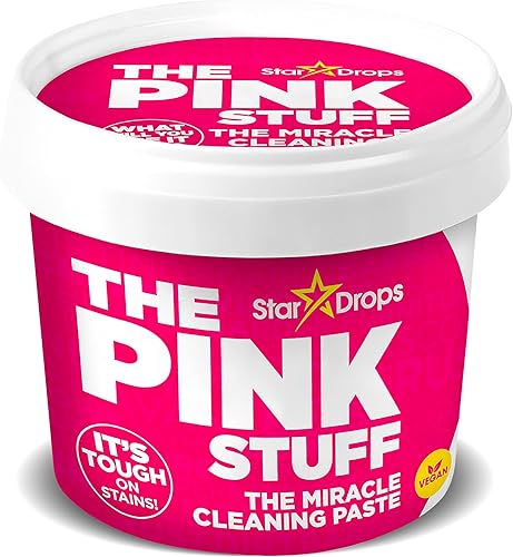 Miniatura 2 de Stardrops - The Pink Stuff - Paquete de pasta de limpieza milagrosa y limpiador de espuma de baño (1 pasta de limpieza, 1 limpiador de espuma de
