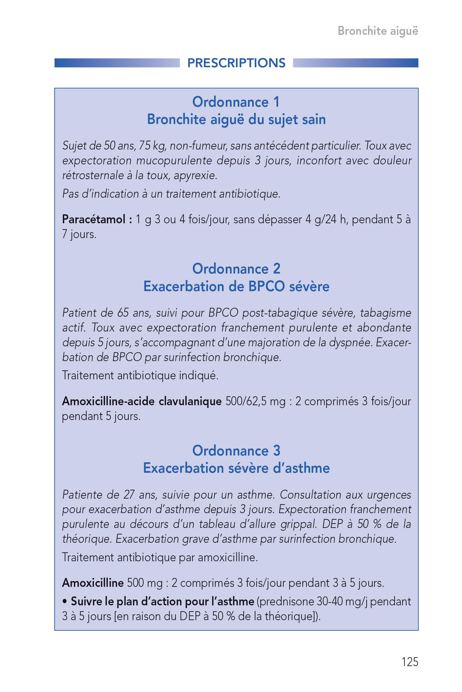 Ordonnances en pneumologie 2025: 95 prescriptions courantes
