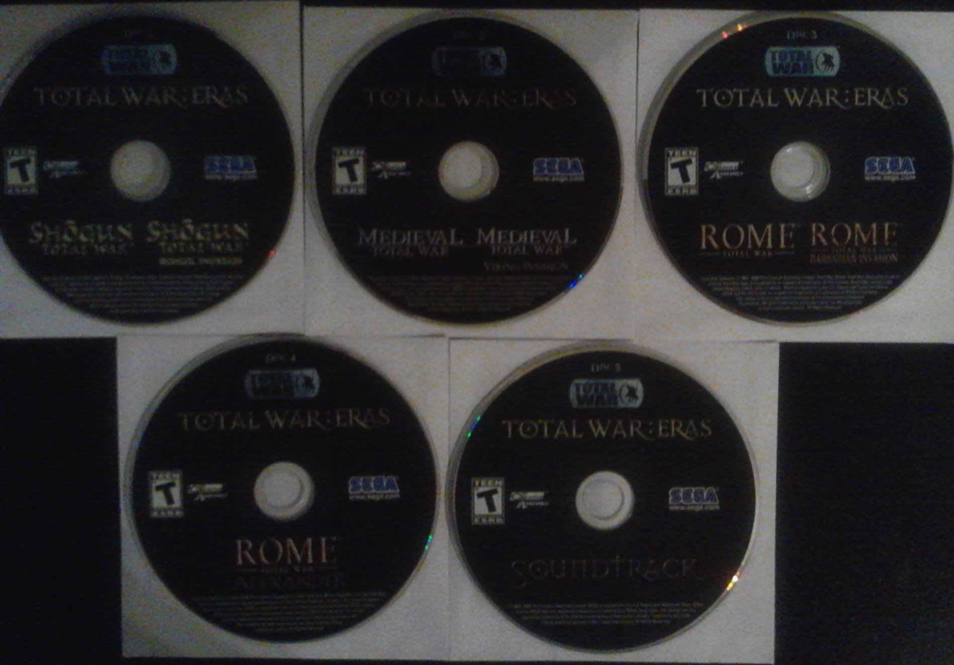 Artbook The Art Of Total War Eras - Promo Sega PC - État Correct