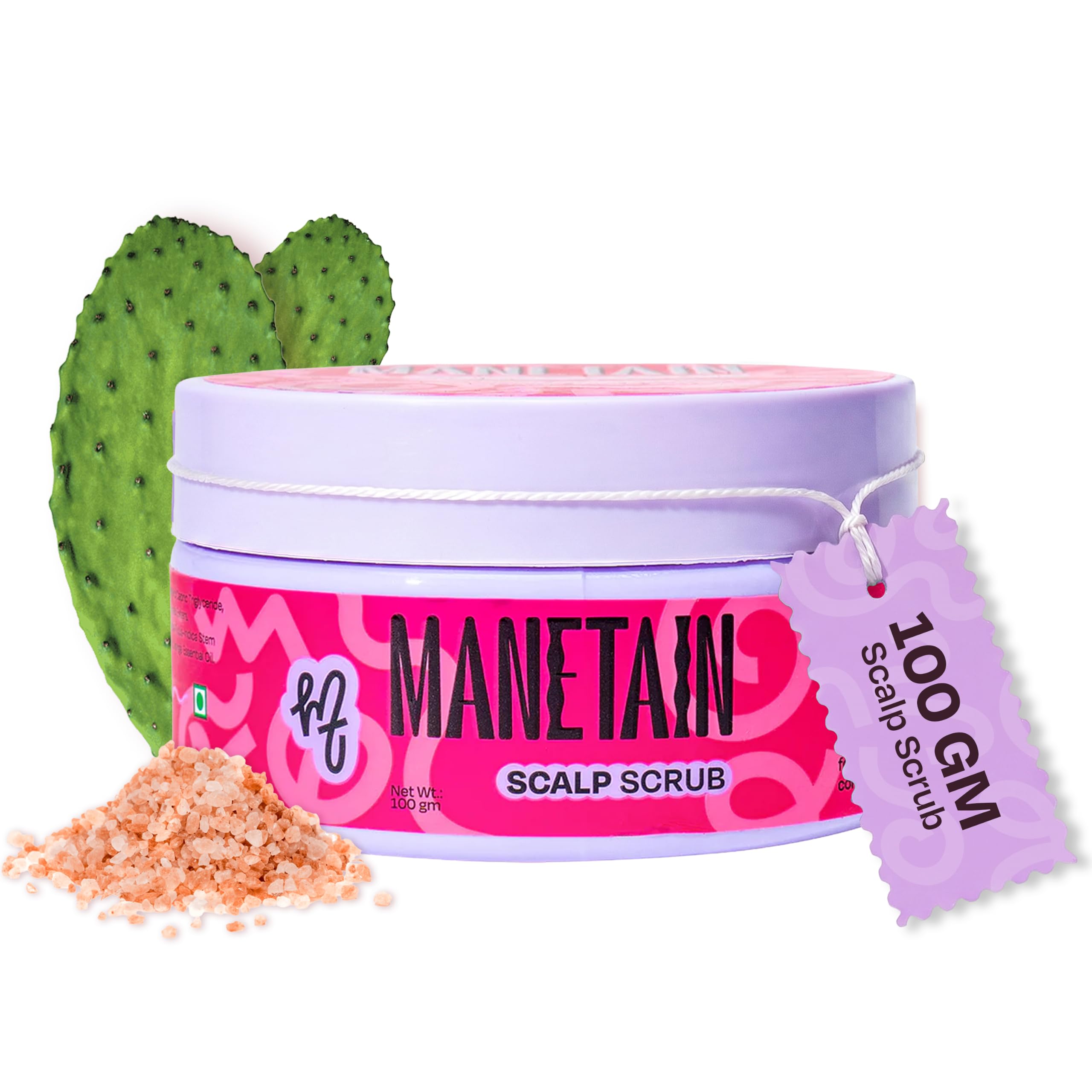 MANETAIN Scalp Scrub 100g | Purifying Scrub for Oily, Dry Scalp & Dandruff | Vegan & Cruelty-Free-image-30