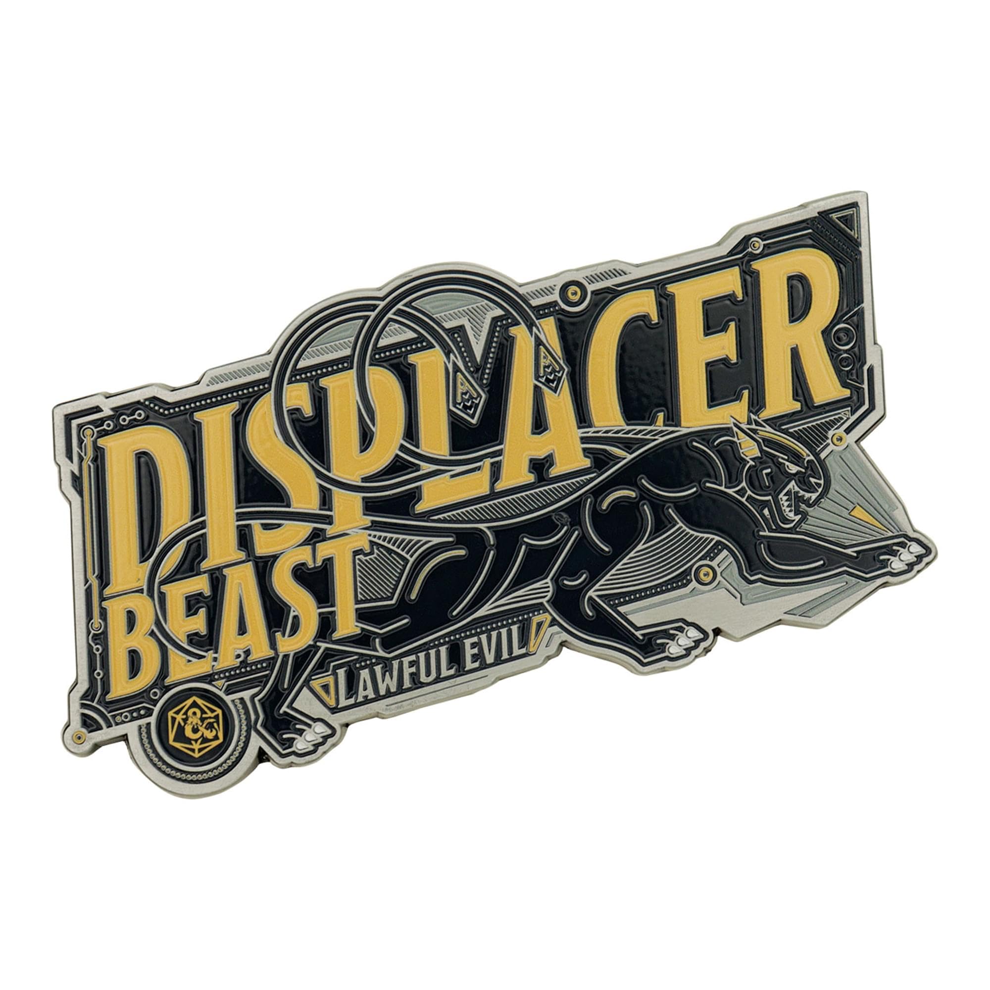 Fanattik Multicolor Dungeons & Dragons Displacer Beast Ingot – Limited Edition Metal Collectible – Official D&D Monster Lore Item – Fantasy Gift For Dungeon Masters, Players & Rpg Collectors