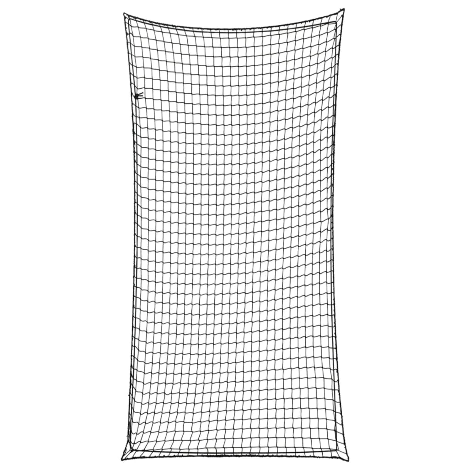 Anhängernetz für Ladungssicherung - Schwarz, Polypropylen, 4x2m, für Anhänger, LKW, Geländewagen Model4012281