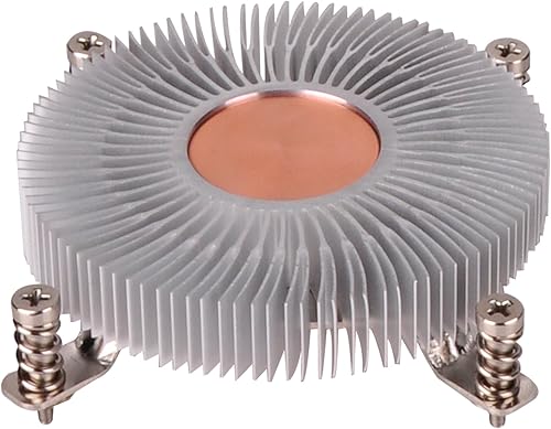 Vista 17 de SilverStone Technology Silverstone NT08-115XP - Enfriador de CPU de perfil bajo de 1.299 in de altura para CPU Intel LGA115X y LGA1200