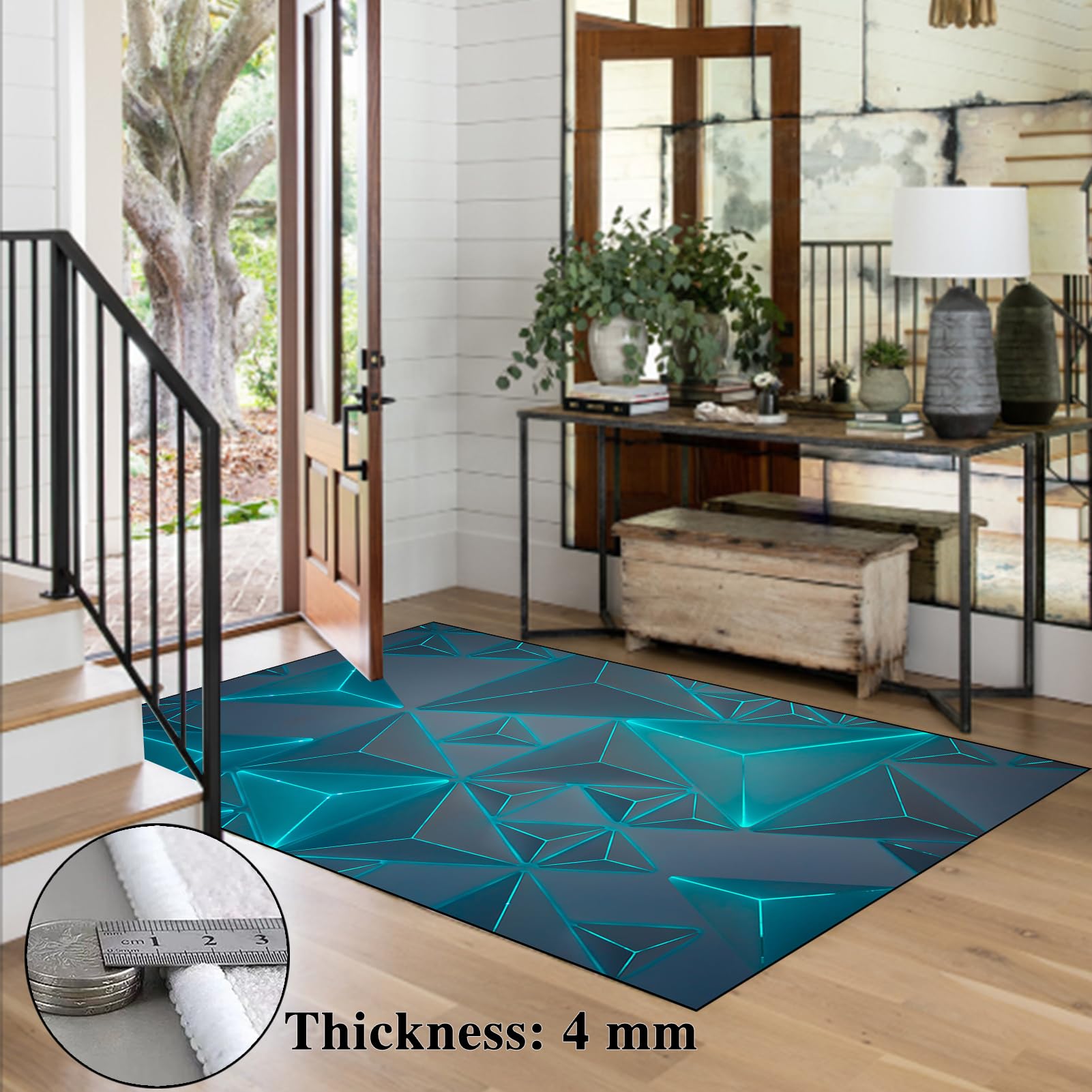 Protector Suelo Silla Ruedas Gaming Alfombra Silla Escritorio Antideslizante Alfombra Silla Gaming Alfombra Oficina para Silla con Ruedas Alfombra Protectora Suelo Silla Alfombra Gamer 180 x 200 cm