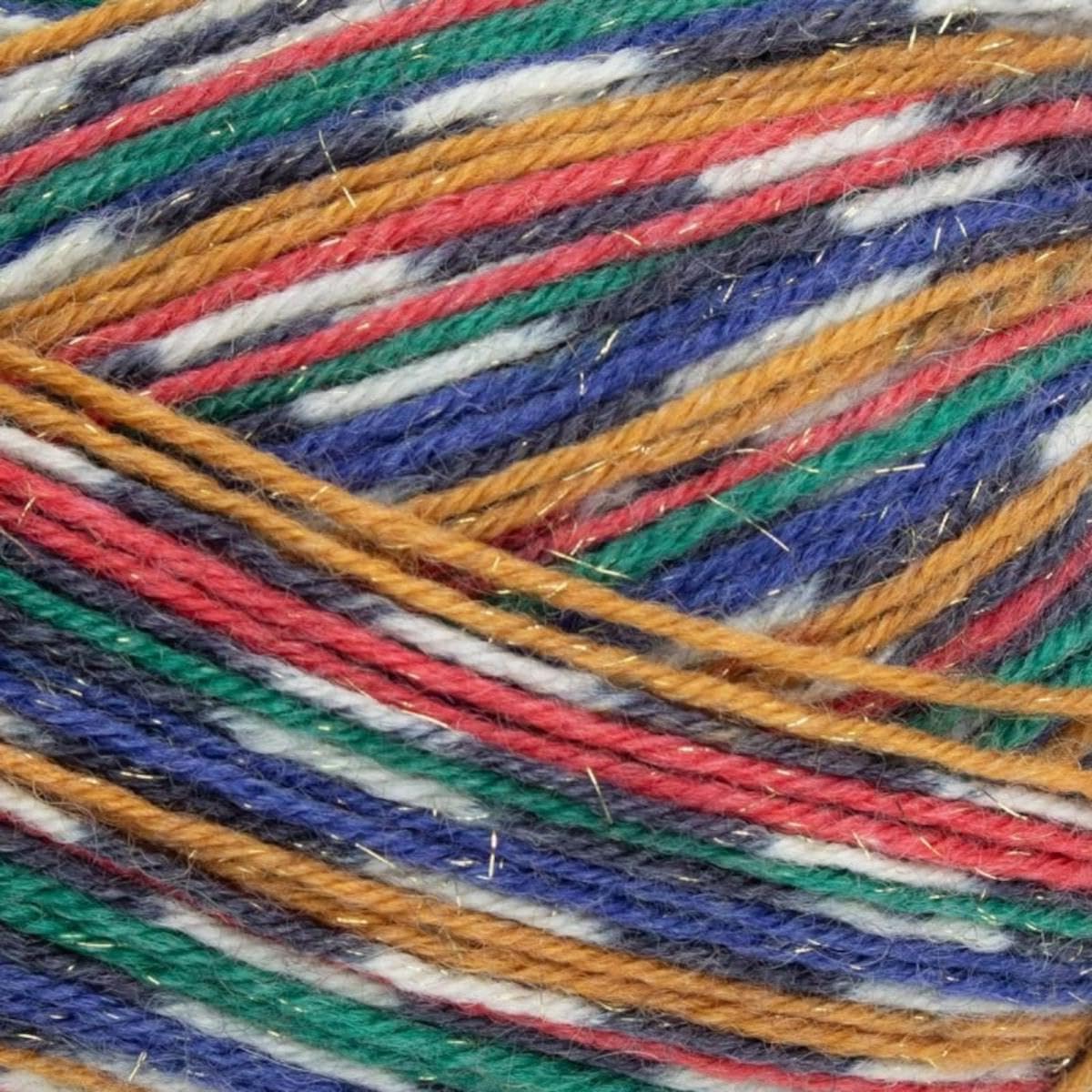 WYS Signature Sparkle 4 ply Knitting Wool Yarn 100g - 1166 Nutcracker