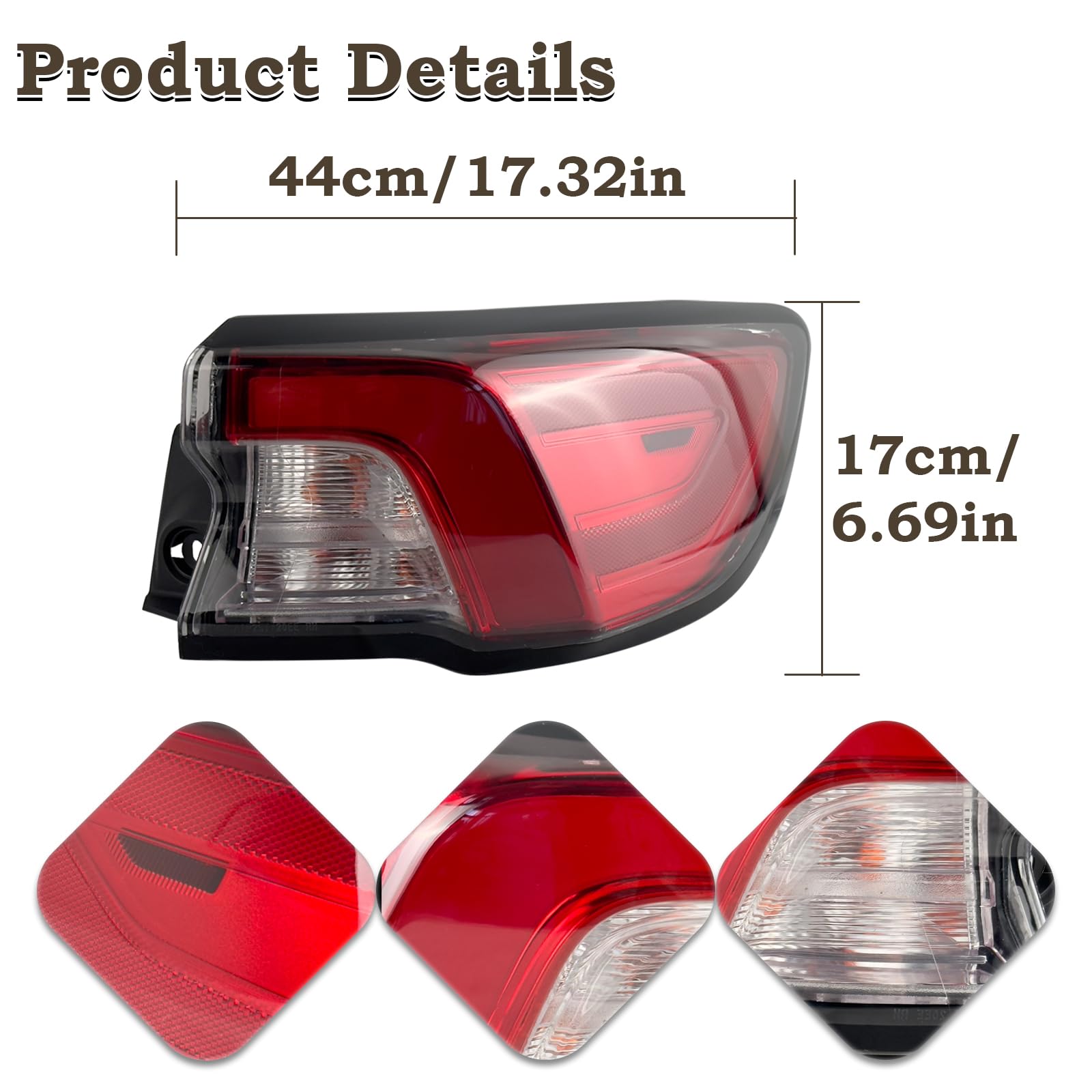 Amazon.com: KAMDKI RH Outer Tail Light Assembly Fit for 2020 2021