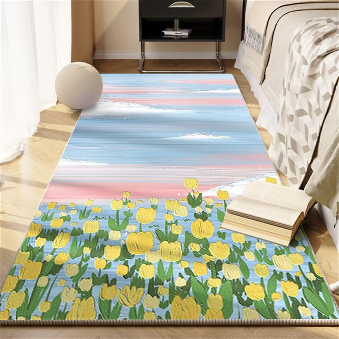 Decoration de table tapis pour chambre 140x200cm anti poussiere