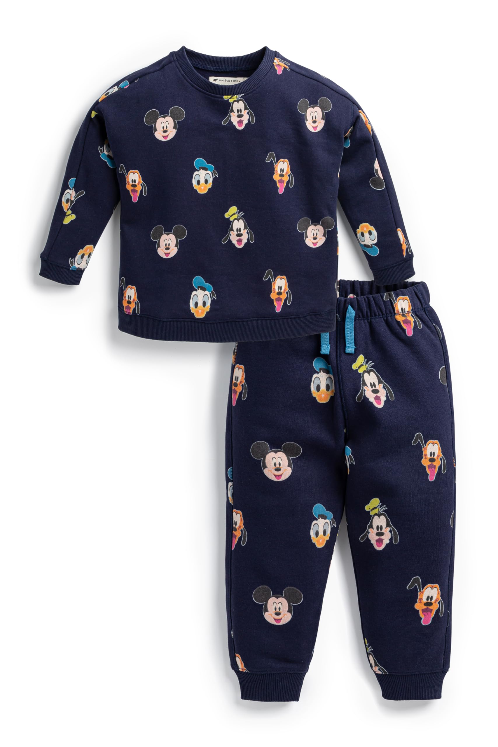 monica + andy unisex-child Organic Sporty Sweatsuit