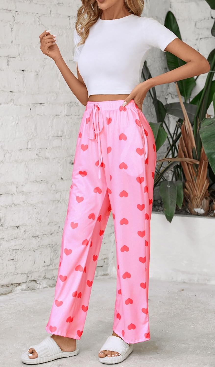 X-Image Women Comfy Casual Pajama Pants with Pockets & Drawstring - Image 5