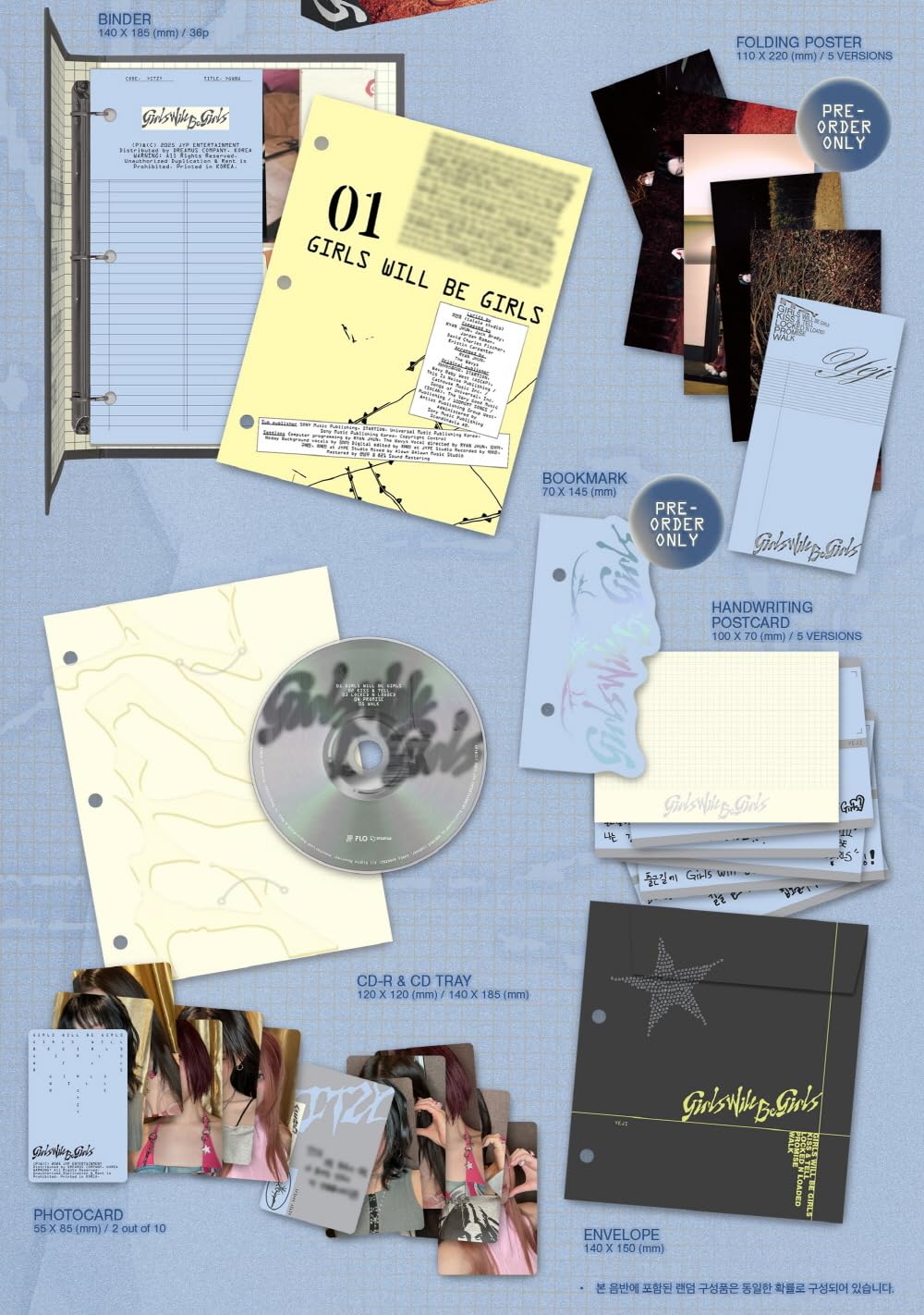 Amazon.co.jp: イッジ ITZY Girls Will Be Girls [Binder Ver