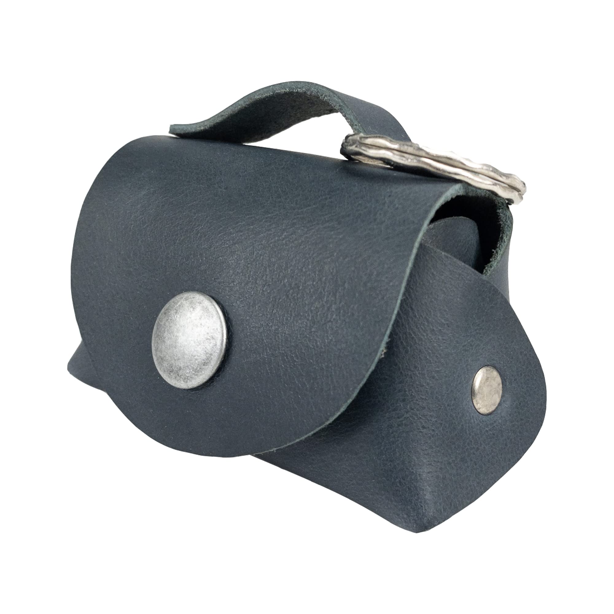 Hide & Drink, Tiny Handbag with Key Ring Holder Handmade from Full Grain Leather