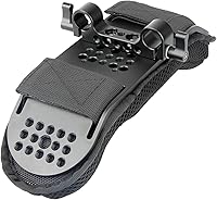 Vista 1 de NICEYRIG Soporte de hombro estable para videocámara DV/DC 0.591 in Rod Rail Support System DSLR Rig (bloque de riel de 0.591 in)