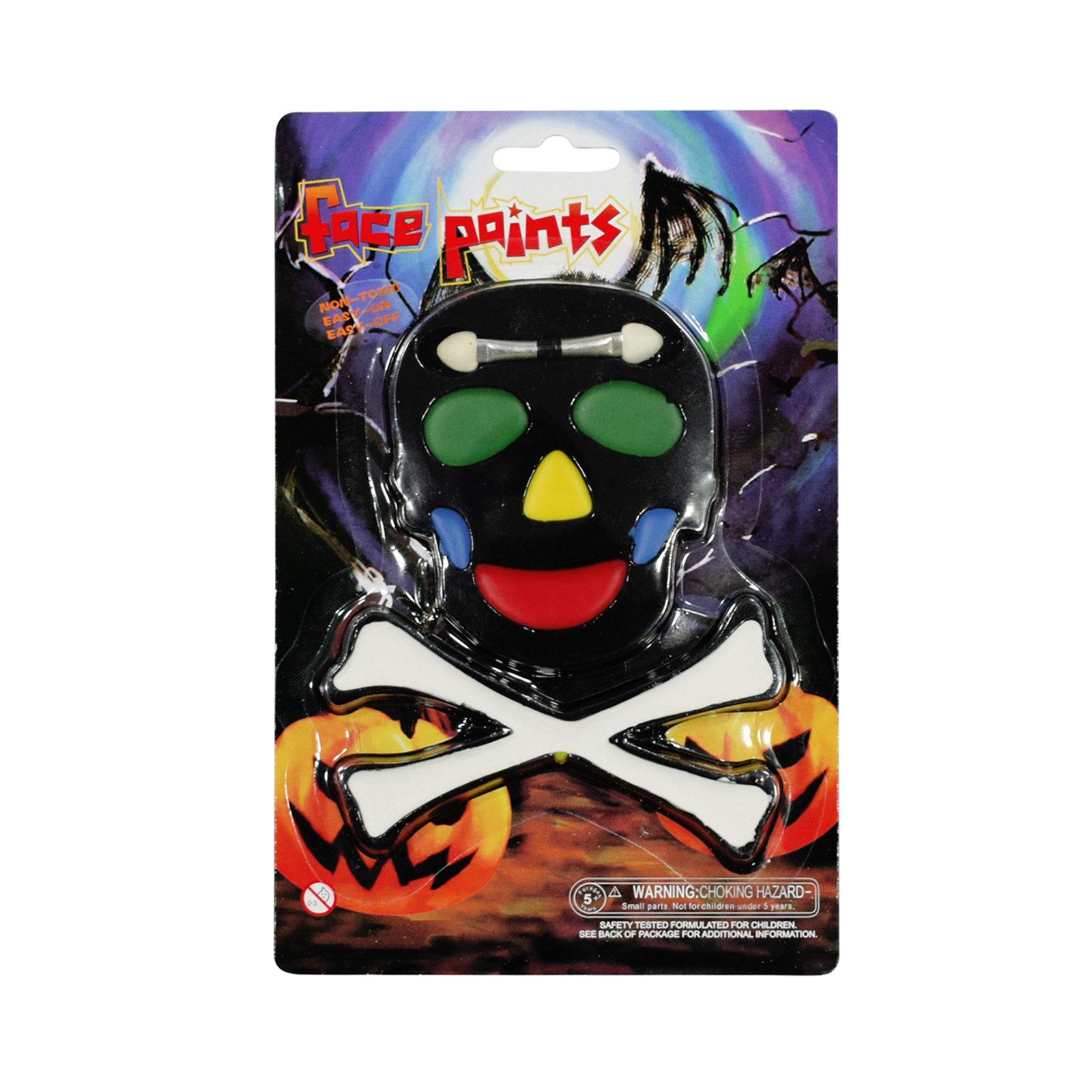 Asian Hobby Crafts not Toxic Face Paint (6 Color Set) for Party Make Up Fancy Dress Cosplay : Pack of 1pc