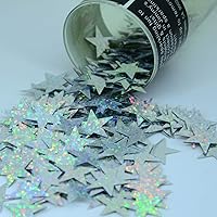 Vista 5 de Confetti Star 3/4" Rojo - Paquete al por menor #8573 QS0