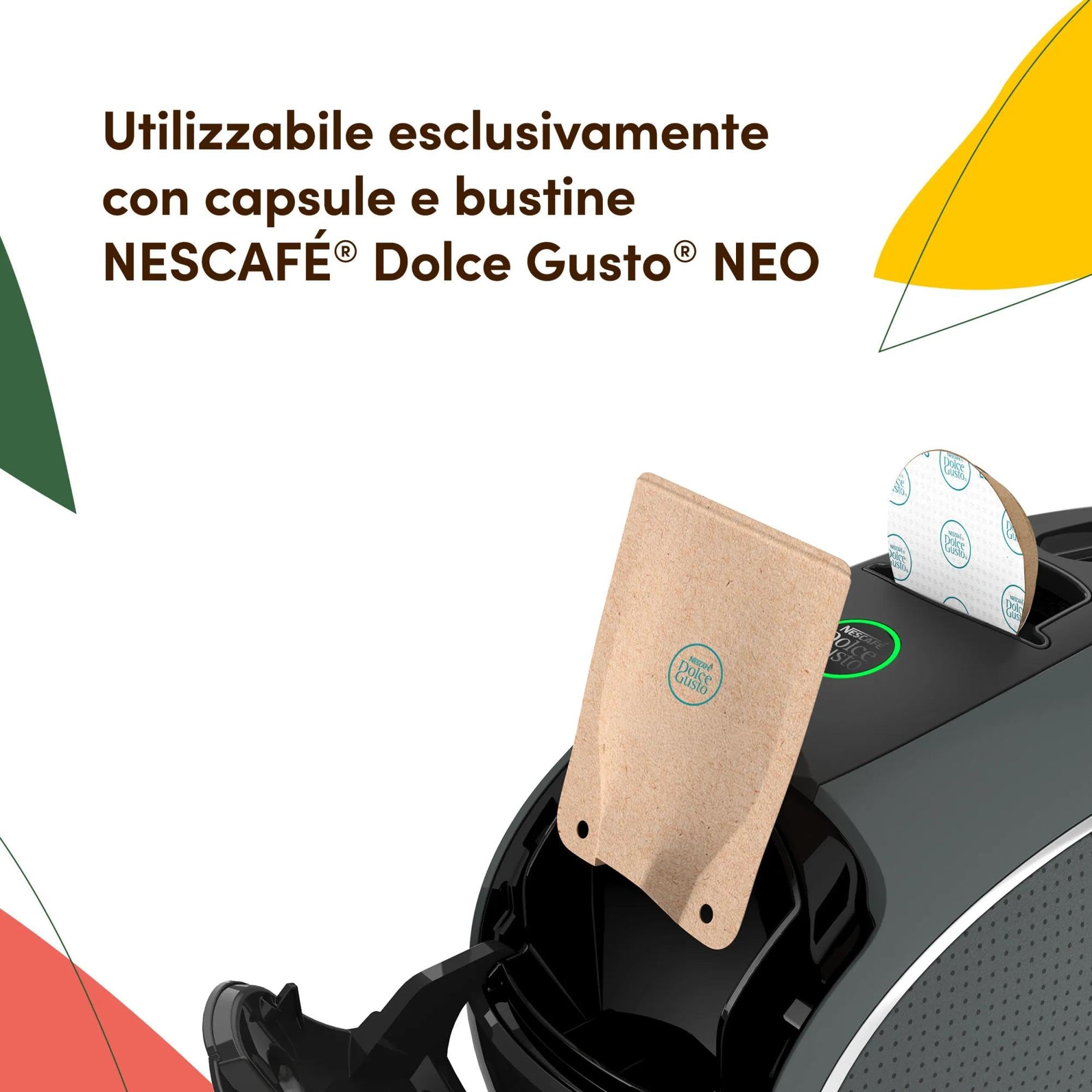 NESCAFÉ DOLCE GUSTO NEO Latte, Macchina caffè e bevande, Krups